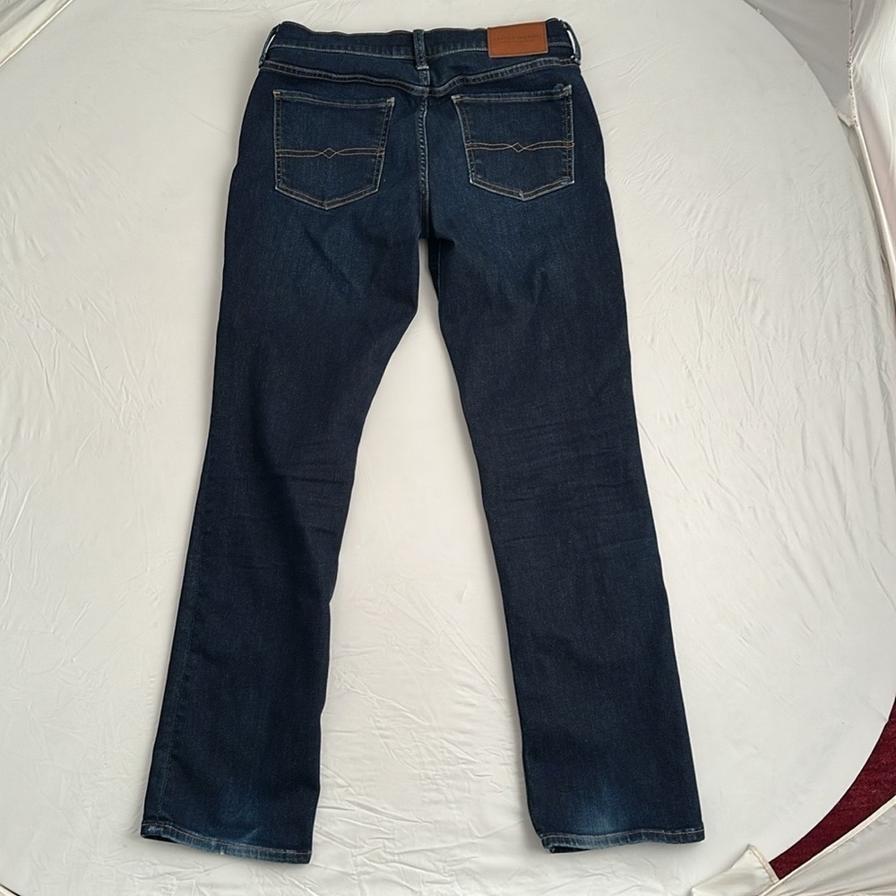 Lucky Brand mid rise sweet straight dark rinse blue jeans - Picture 6 of 14